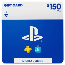 $150 PlayStation Store Gift Card [Digital Code]