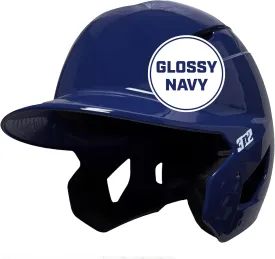 3N2 Pro Clutch Baseball Helmet - High-Impact Shell, Moisture-Wicking Padding - Glossy - One Size (Youth)