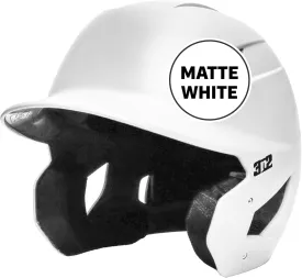 3N2 Pro Clutch Baseball Helmet - High-Impact Shell, Moisture-Wicking Padding - Matte - One Size (Youth)
