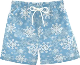 Aflyko Boys' Board Shorts Toddler Teens Swim Trunk Girls Beach Swimwear Bathing Suit