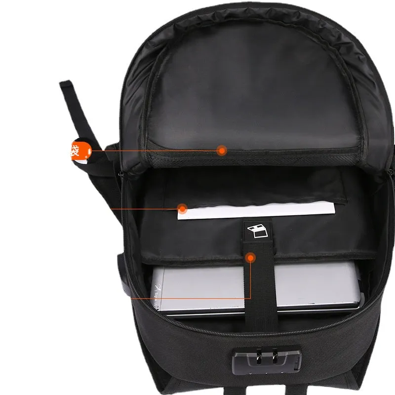 Backpack 2022 Men  Business Multifunction Casual Computer shoulder bag