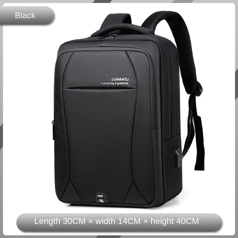 Backpack Fashion Waterproof Business  Casual Student School  Men Business shoulder bag