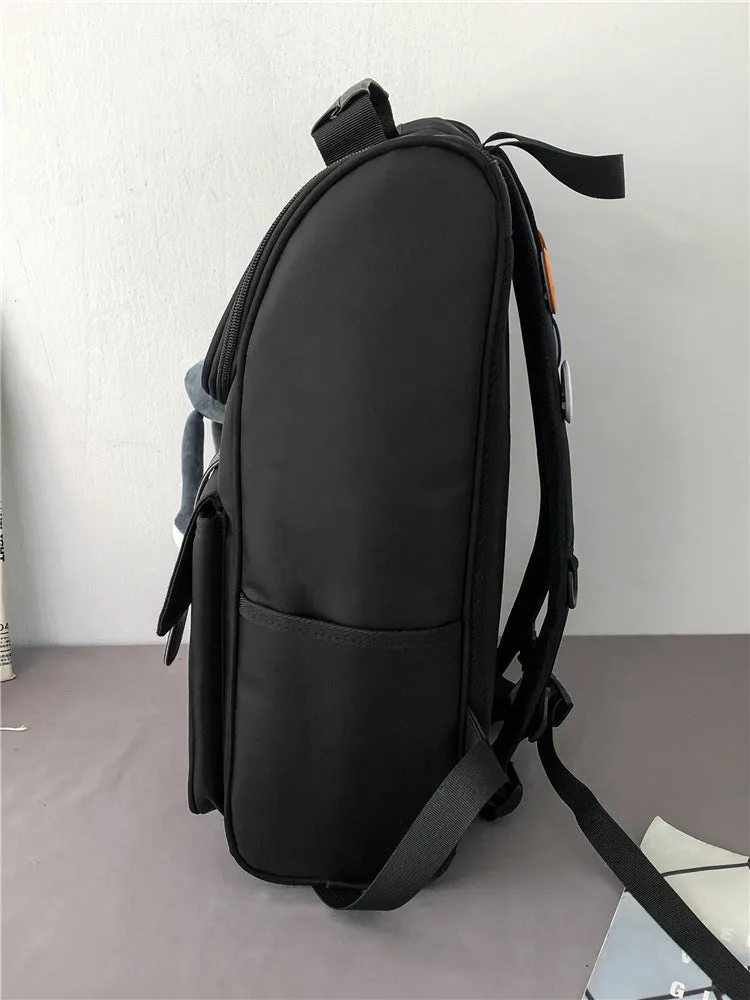 Backpack Junior High School Student High School College Student School travel Casual Computer Backpack Male shoulder bag