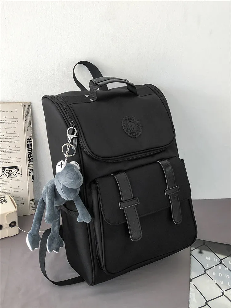 Backpack Junior High School Student High School College Student School travel Casual Computer Backpack Male shoulder bag