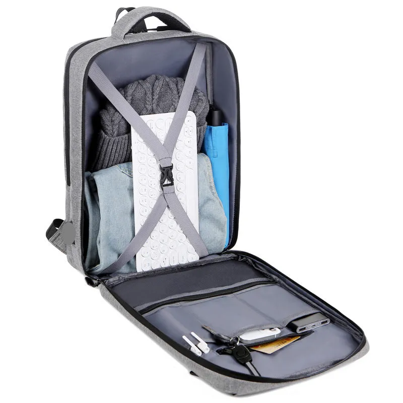 Backpack Men's and Women's Large Capacity Backpack Leisure Business Trip Travel Bag