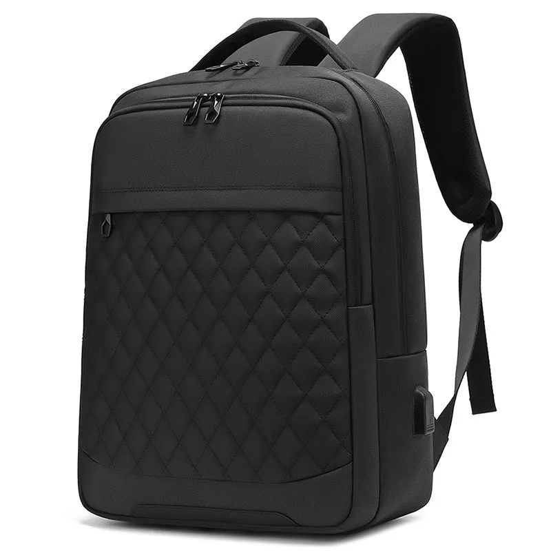 Backpack Men's Waterproof Rucksack Stylish and Versatile Computer