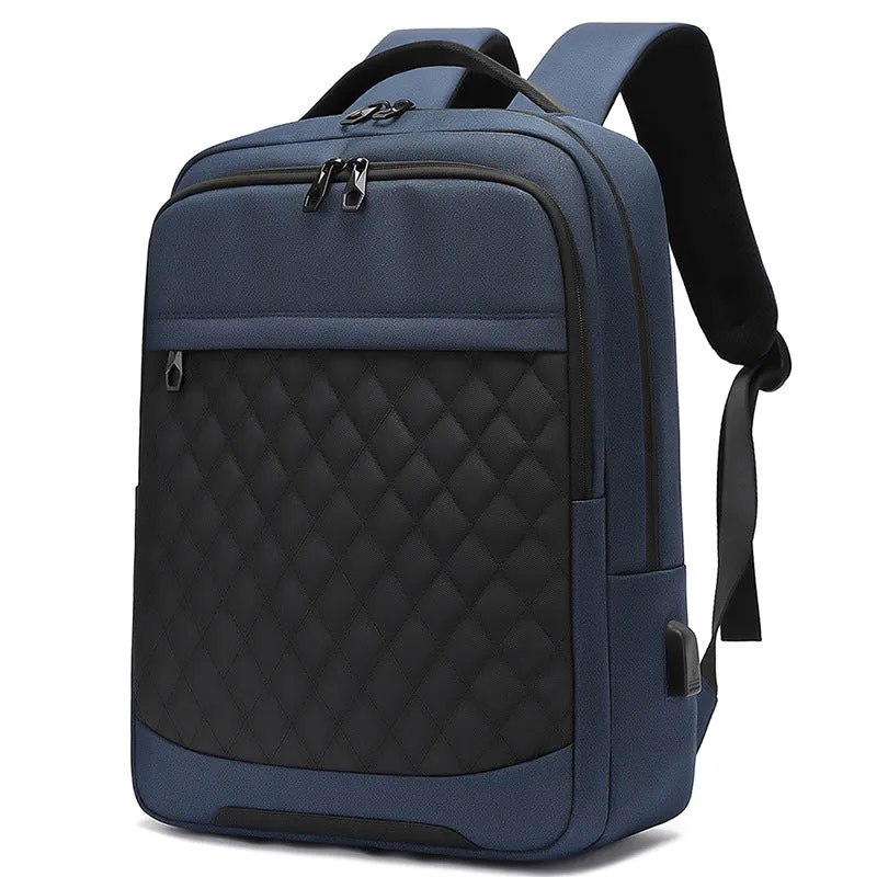 Backpack Men's Waterproof Rucksack Stylish and Versatile Computer