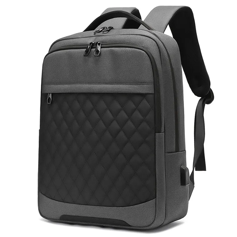 Backpack Men's Waterproof Rucksack Stylish and Versatile Computer