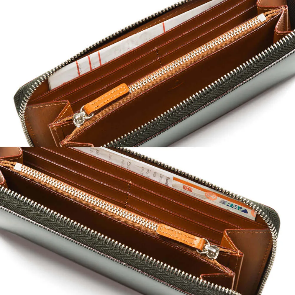 Bridle Zip Long Wallet