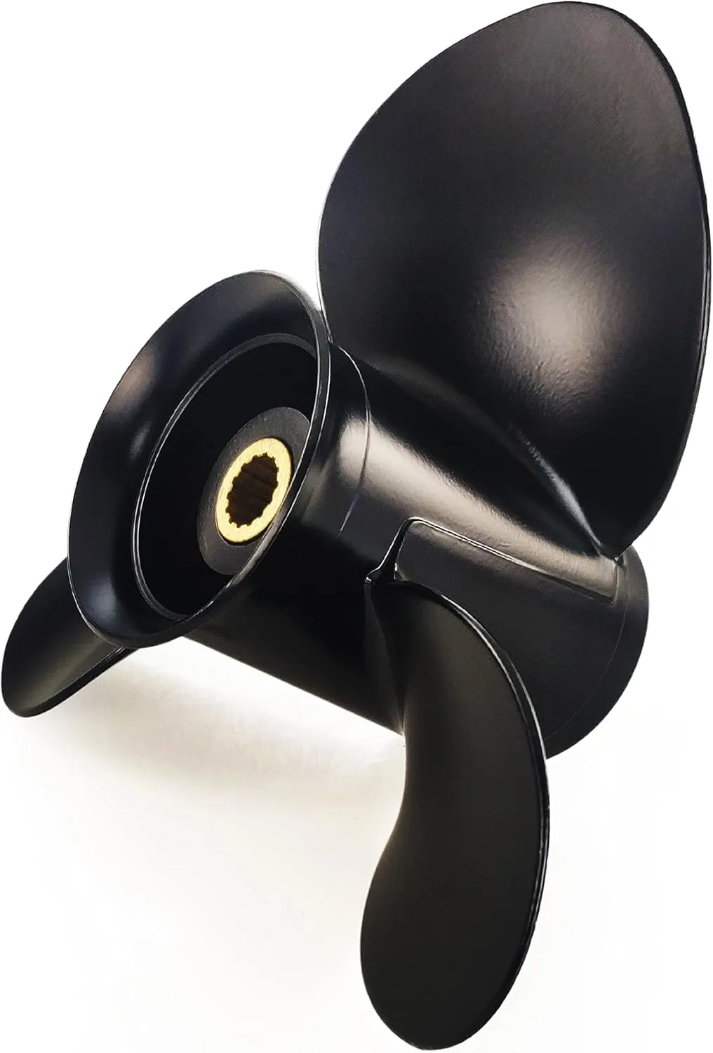 CAPTAIN Outboard Propeller fit Mercury TOHATSU 9.9-20 HP, 14 Spline Tooth Board Prop,OEM RH Aluminum Propellers for 9.9HP 12HP 15HP 18HP 20HP,MFS,MSFMFS, 9.9 HP Bigfoot
