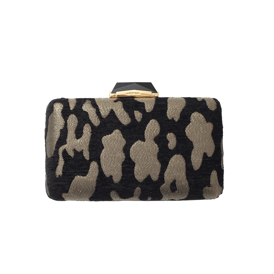 Espey Metallic Brocade Clutch
