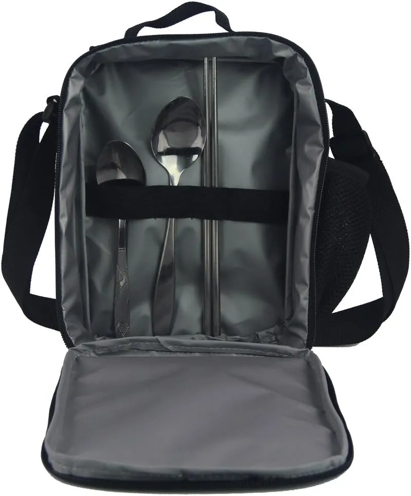 Galaxy Lunch Bag Insulated Lunch Box Cooler Bag (Starry sky 1)