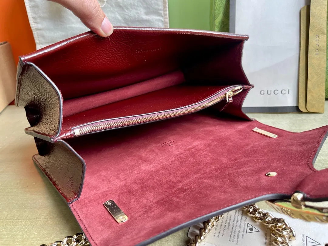 GC637 Dionysus Small Shoulder Bag / 11"W x 6.2"H x 4"D / HIGHEST QUALITY VERSION