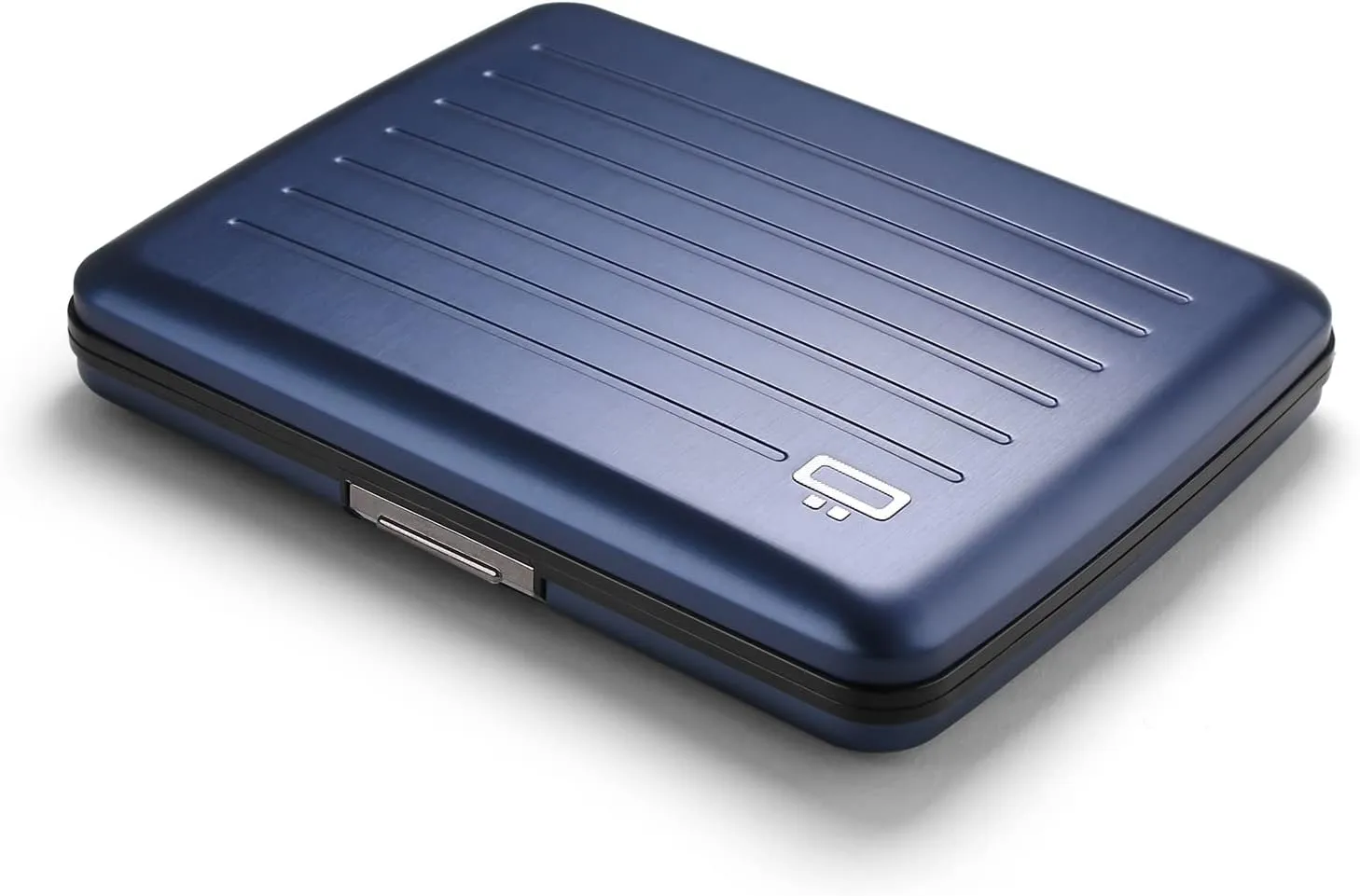 ?GON -DESIGNS- Aluminum wallet, Large capacity with metal lock, RFID Protection against fraud and demagnetization, Smart Case OSLO Large model