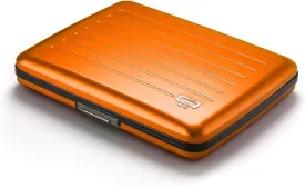 ?GON -DESIGNS- Aluminum wallet, Large capacity with metal lock, RFID Protection against fraud and demagnetization, Smart Case OSLO Large model