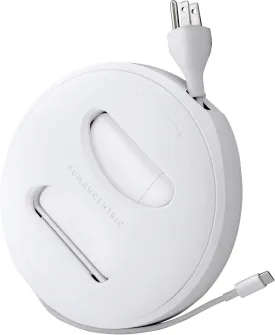 HumanCentric Cord Winder for MacBook Charger Organizer, Cable Reel for MacBook Chargers, Travel Mac Charging Case for 45W, 70W MagSafe, Apple MacBook Pro   Air Power Cord Storage Protector, Medium