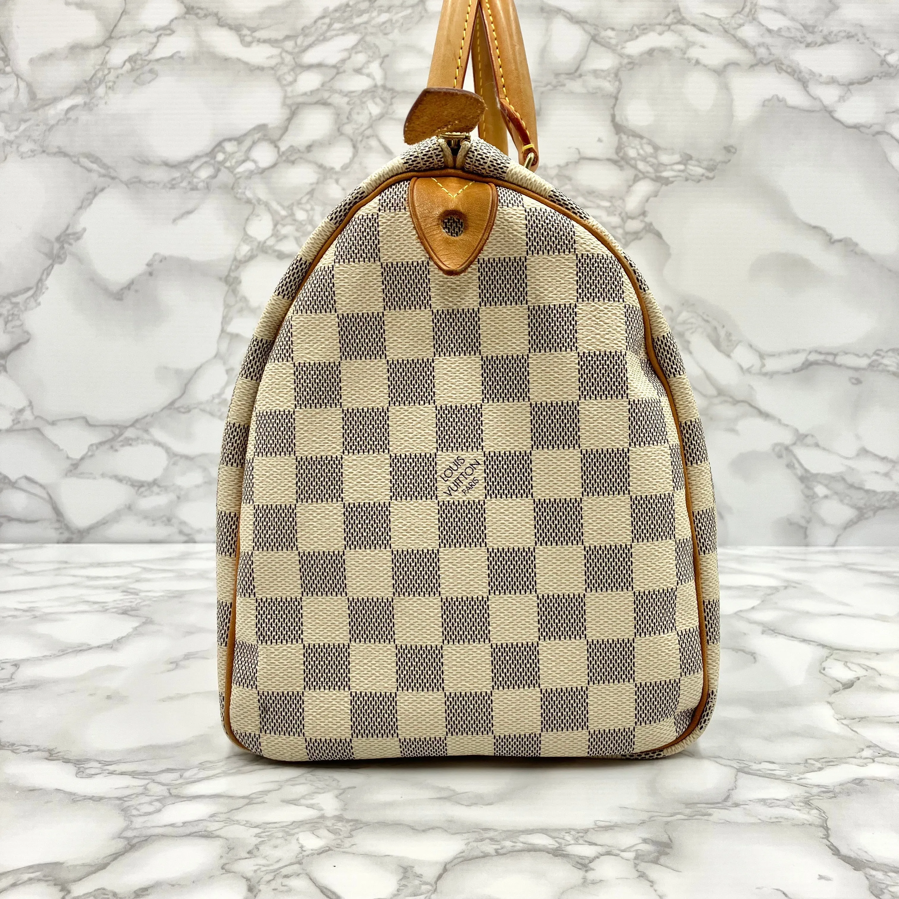 LOUIS VUITTON Azul Speedy 30