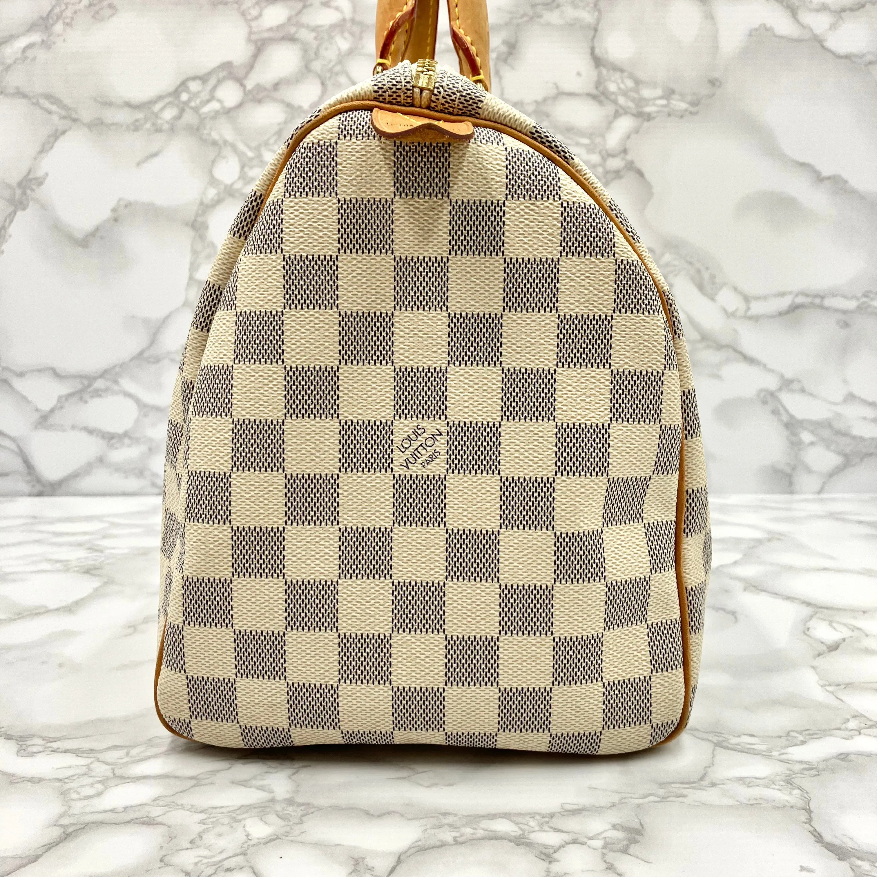 LOUIS VUITTON Azul Speedy 30