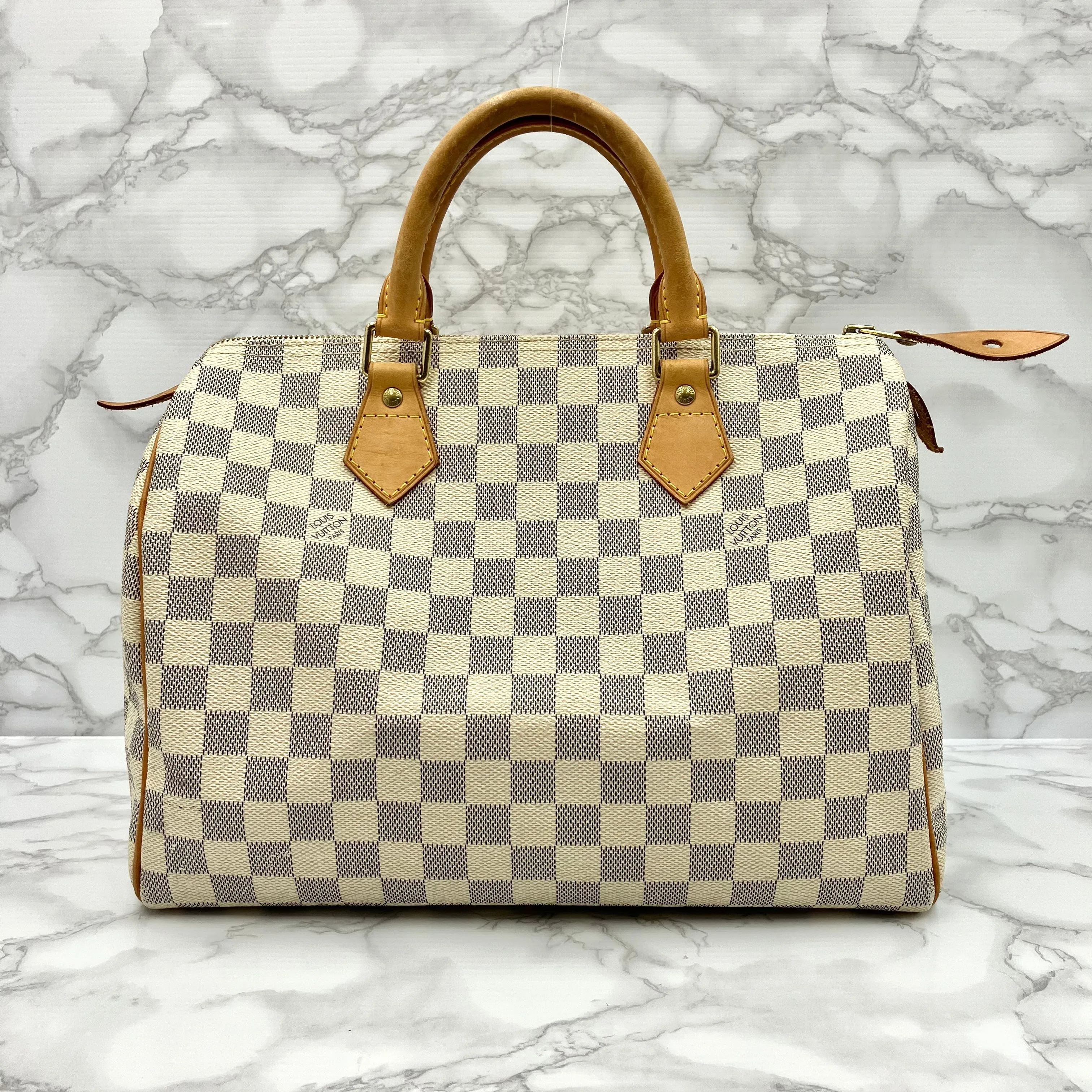 LOUIS VUITTON Azul Speedy 30