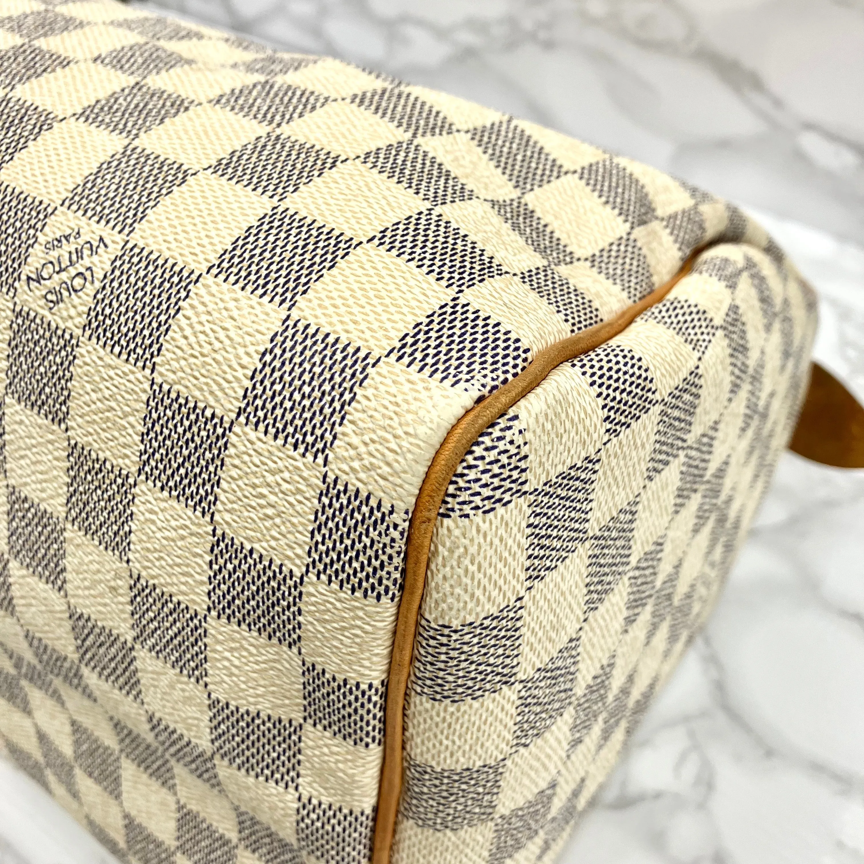 LOUIS VUITTON Azul Speedy 30