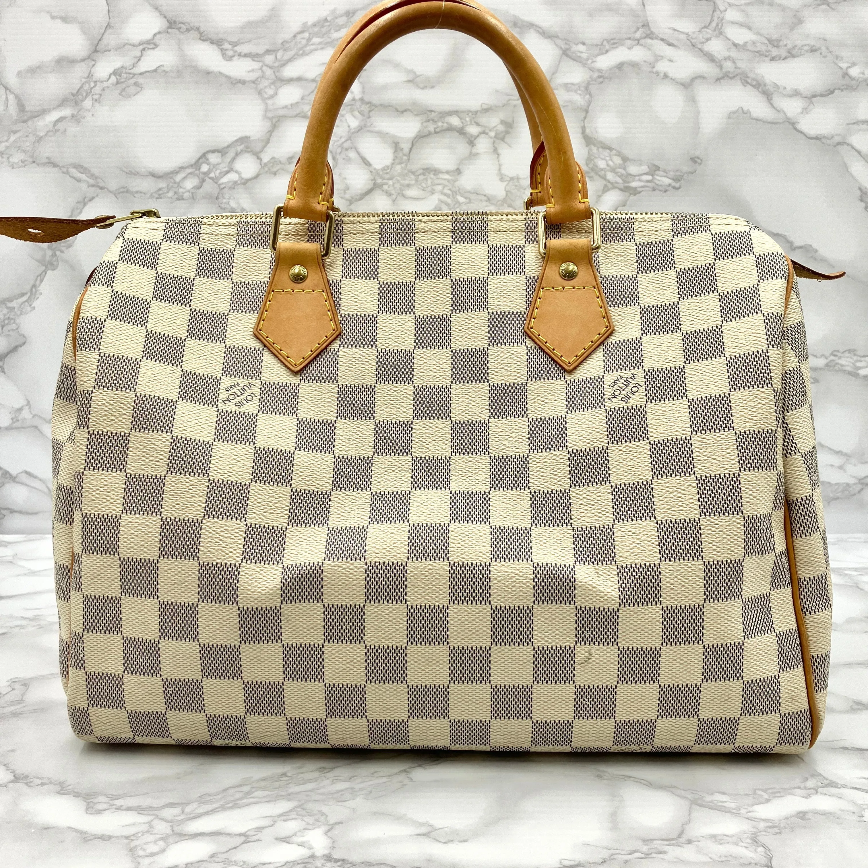 LOUIS VUITTON Azul Speedy 30