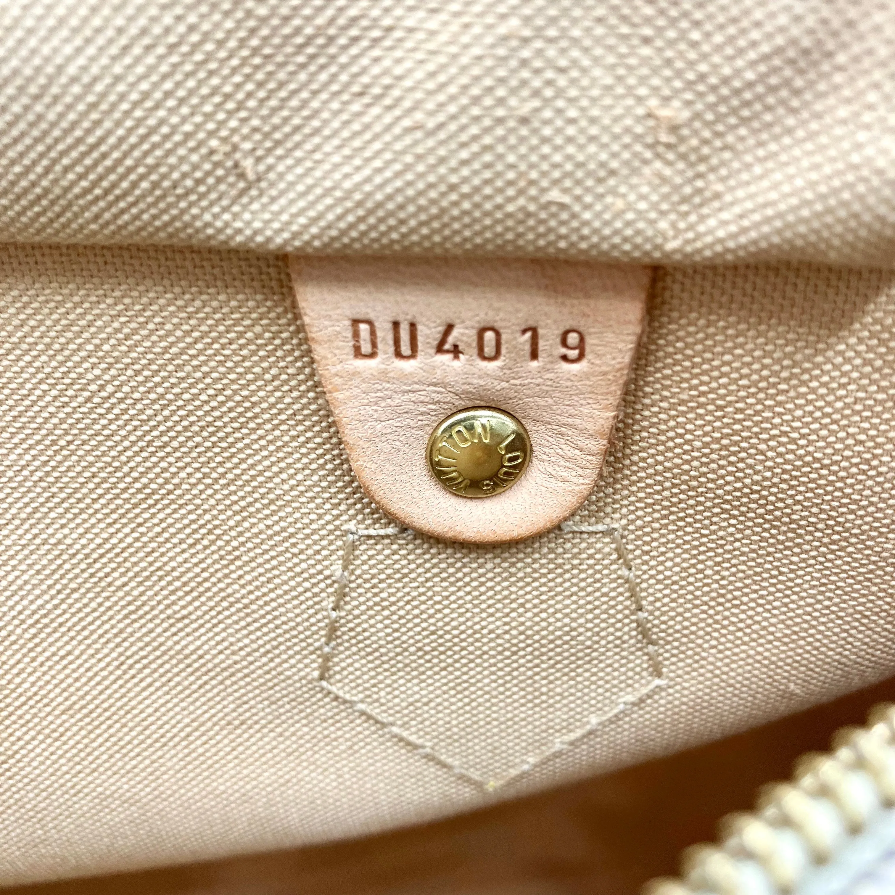 LOUIS VUITTON Azul Speedy 30