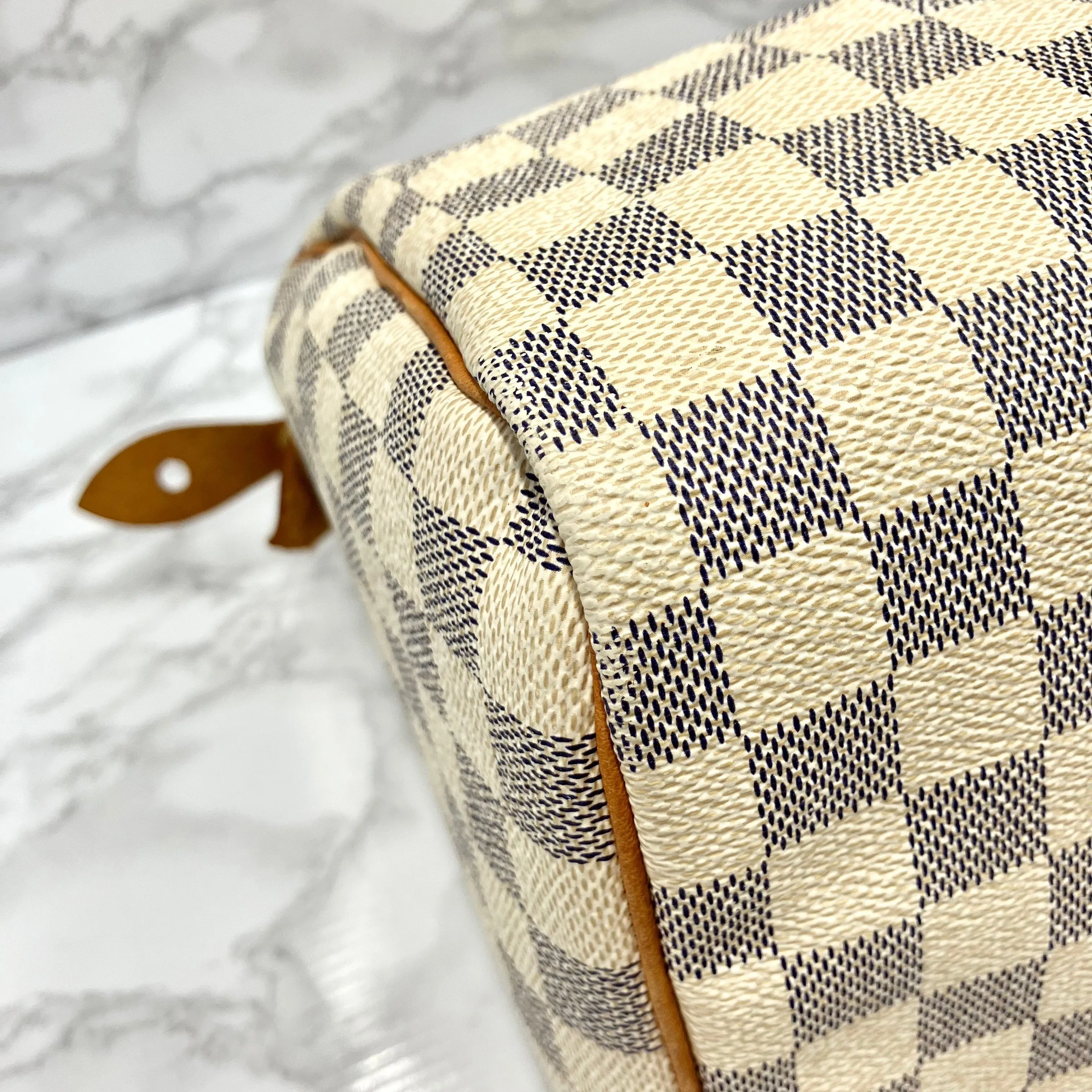 LOUIS VUITTON Azul Speedy 30