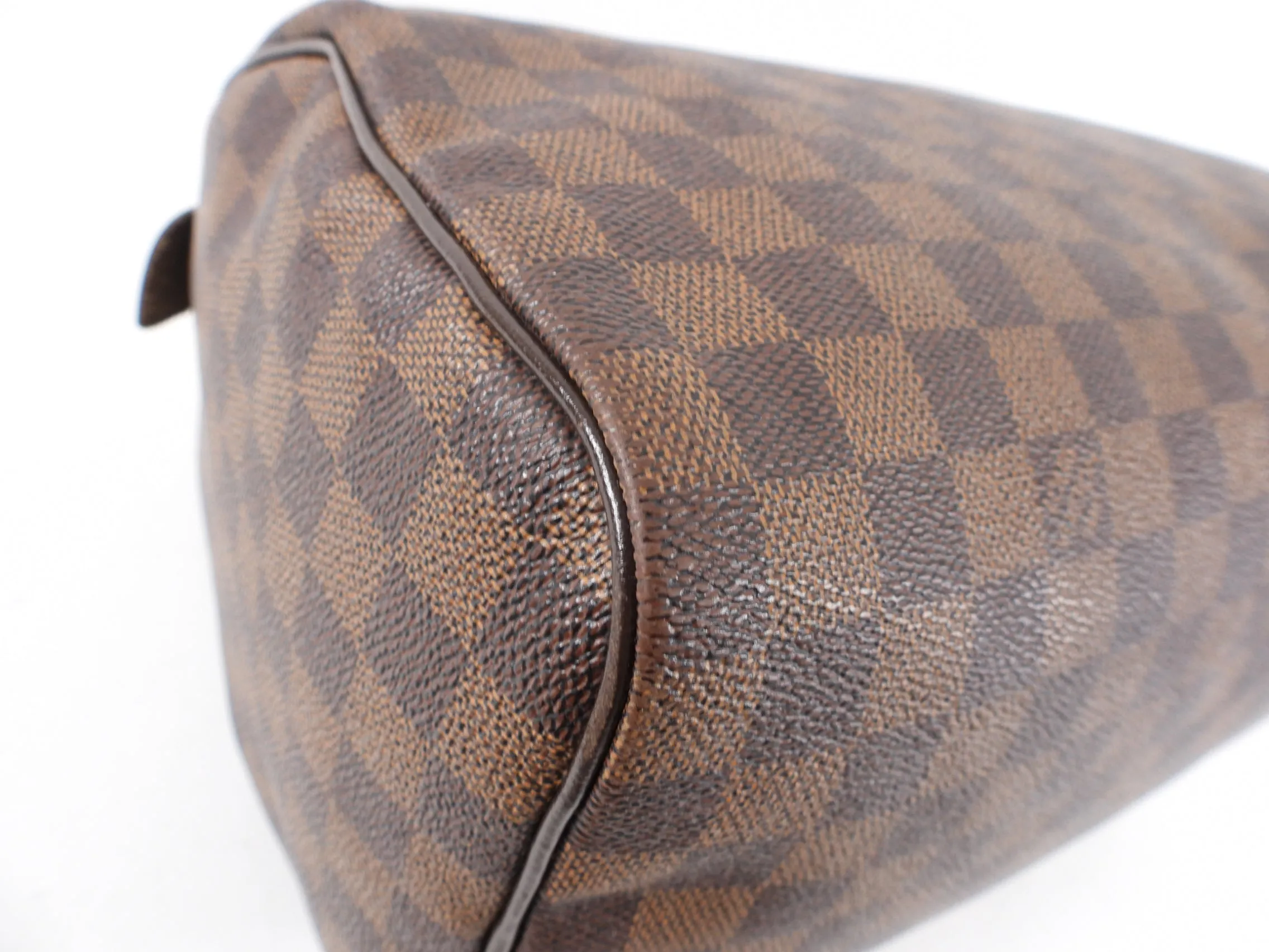 Louis Vuitton Damier Ebene Speedy 30 Doctor Duffle Bag