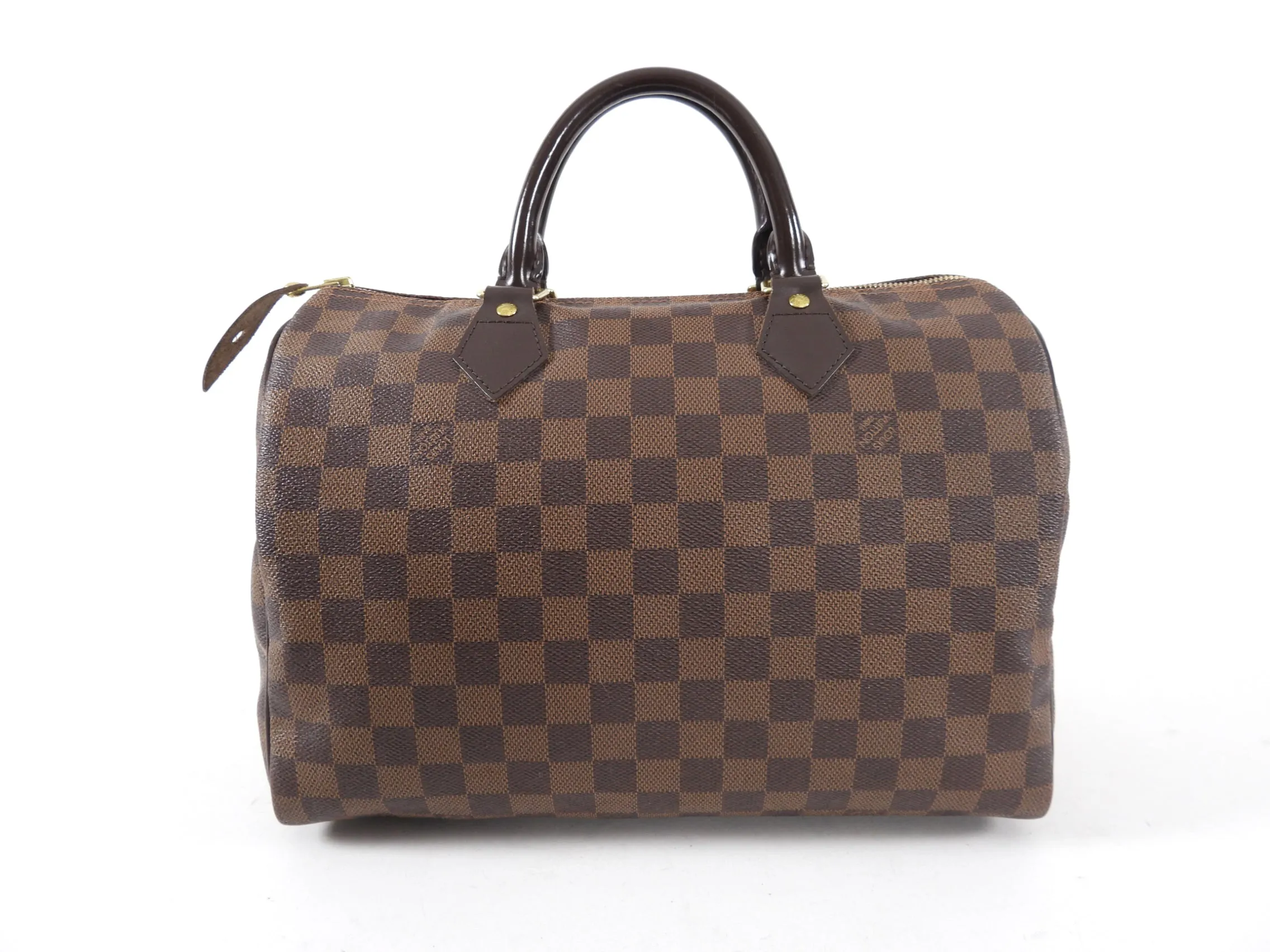 Louis Vuitton Damier Ebene Speedy 30 Doctor Duffle Bag
