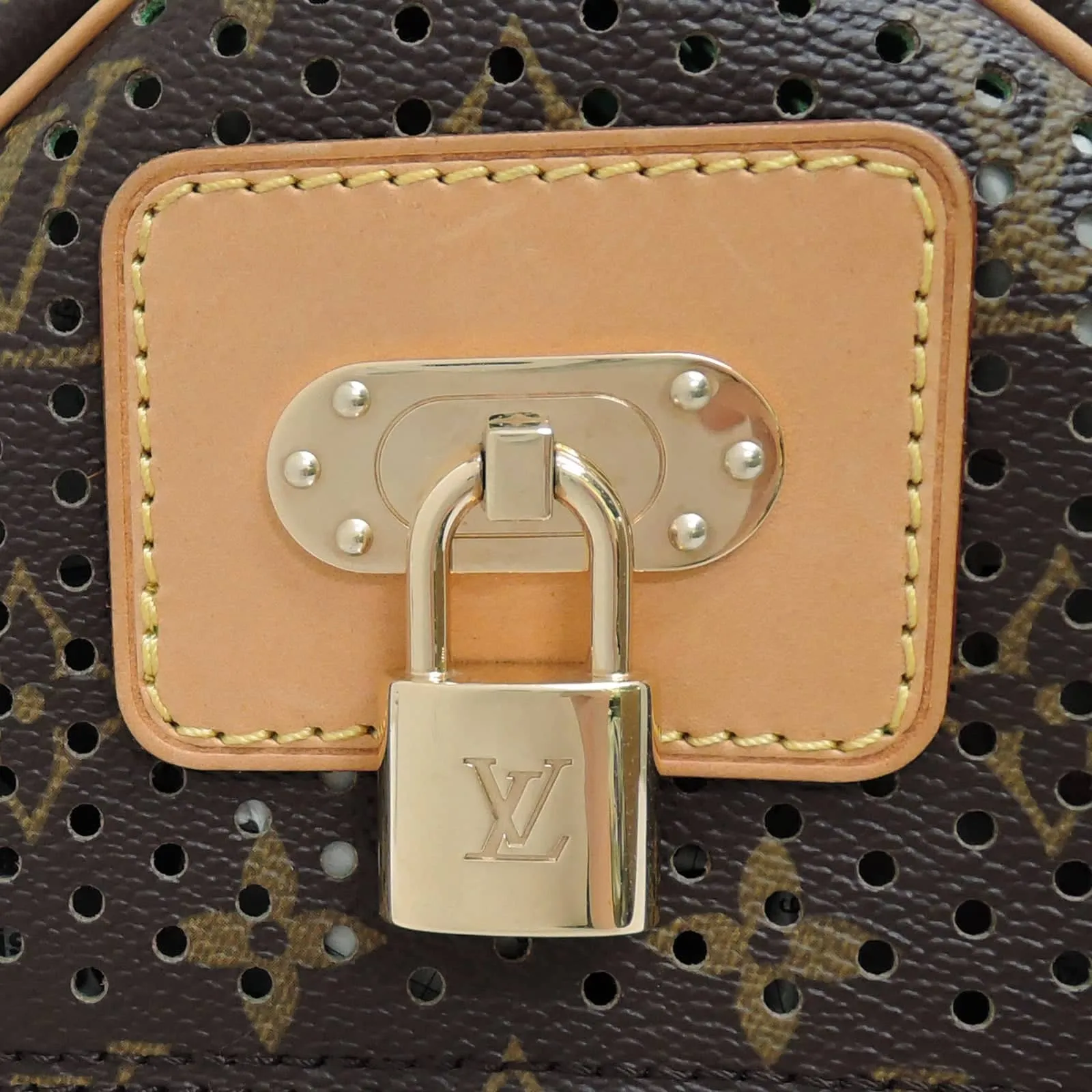 Louis Vuitton Speedy 30 Brown Perforated Monogram Canvas Limited Edition