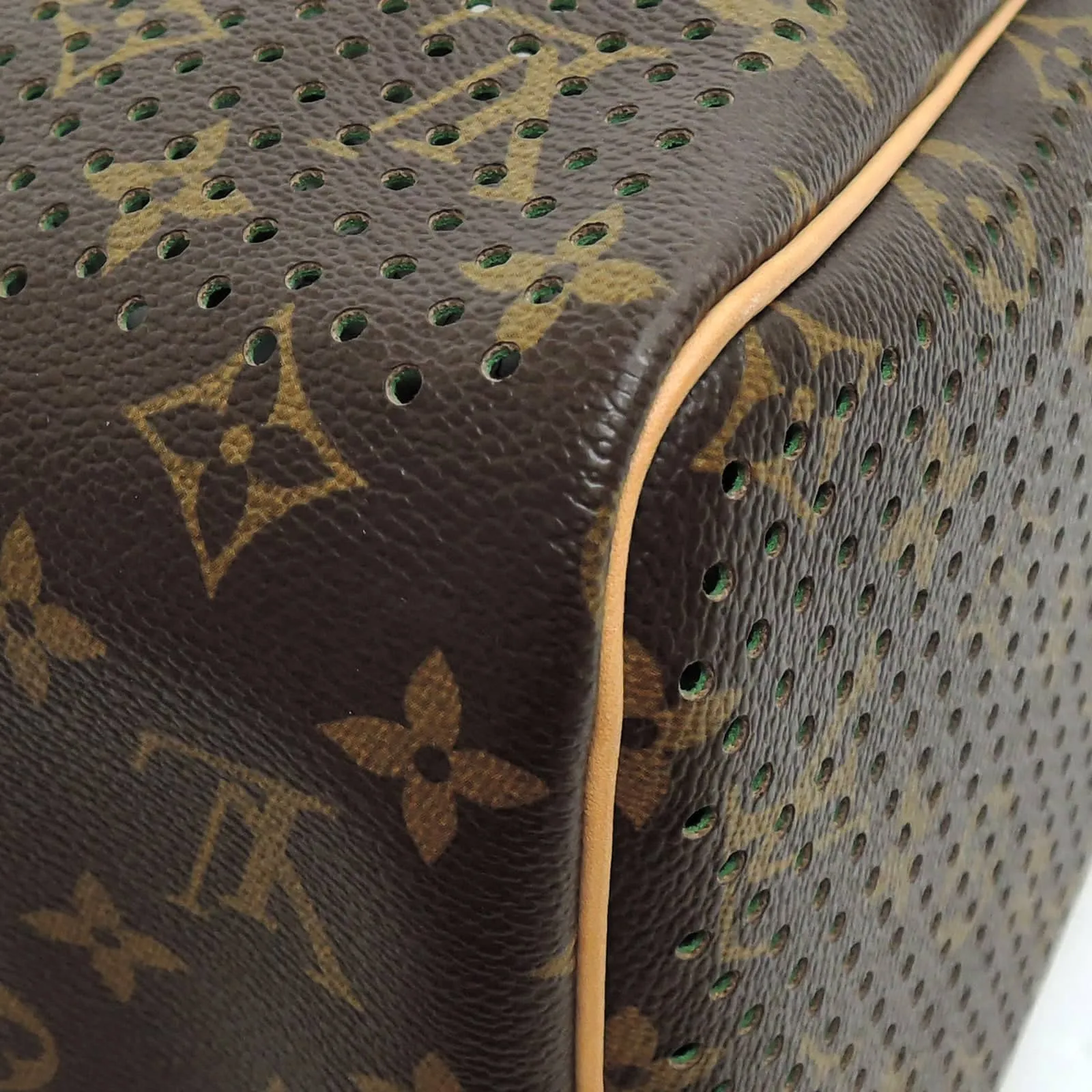 Louis Vuitton Speedy 30 Brown Perforated Monogram Canvas Limited Edition