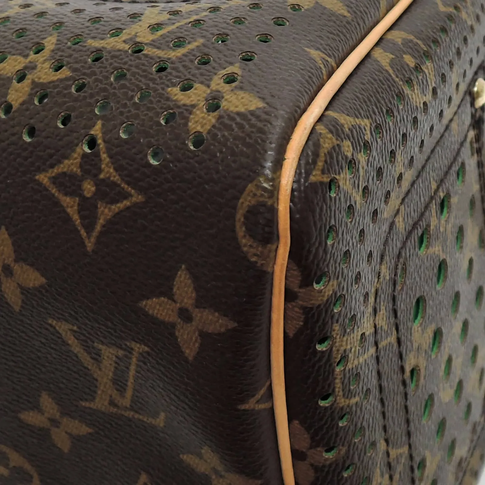 Louis Vuitton Speedy 30 Brown Perforated Monogram Canvas Limited Edition