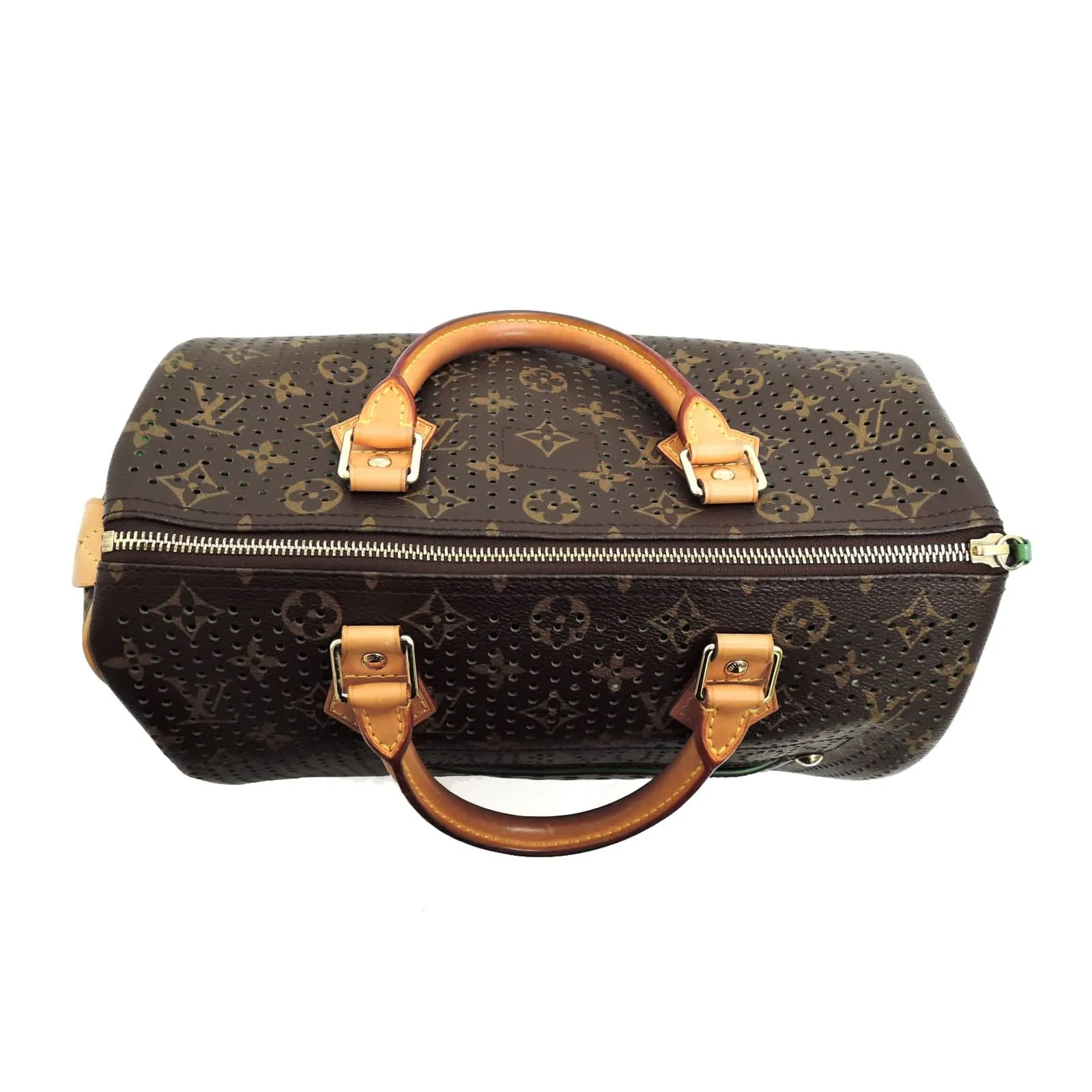 Louis Vuitton Speedy 30 Brown Perforated Monogram Canvas Limited Edition
