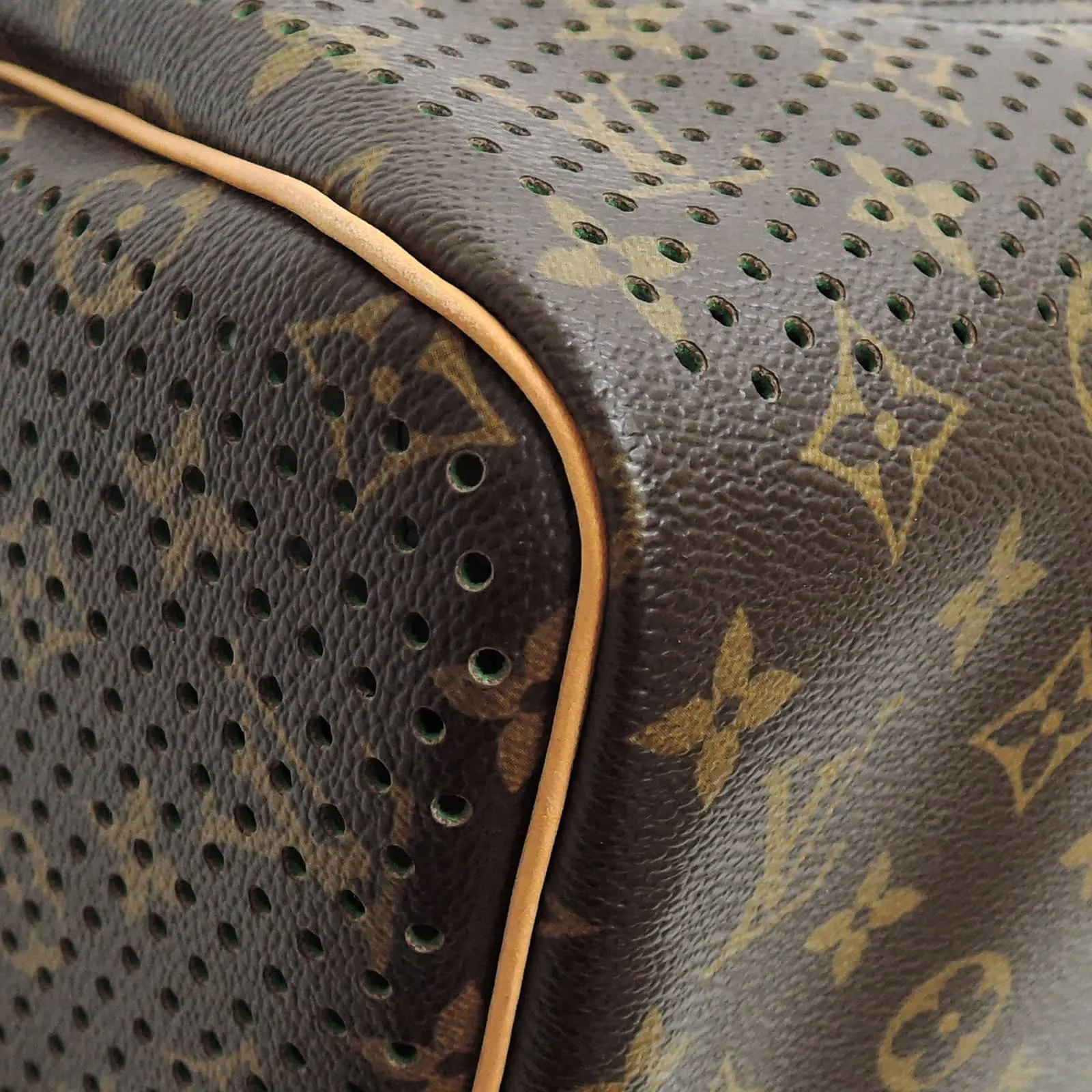 Louis Vuitton Speedy 30 Brown Perforated Monogram Canvas Limited Edition