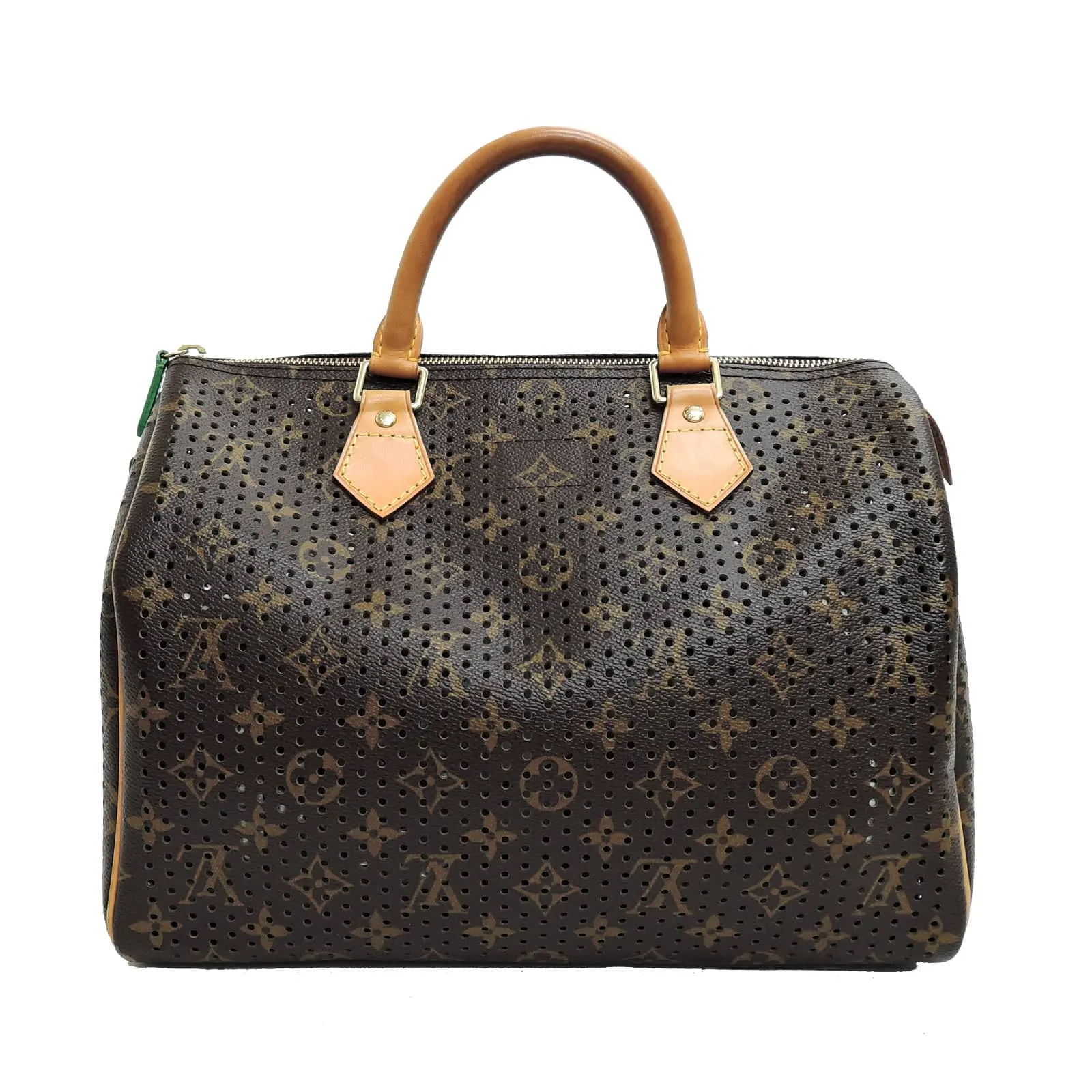 Louis Vuitton Speedy 30 Brown Perforated Monogram Canvas Limited Edition