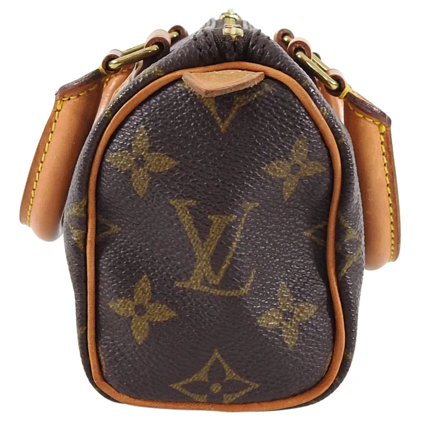 Louis Vuitton Vintage 1992 Monogram Nano Mini Speedy Bag