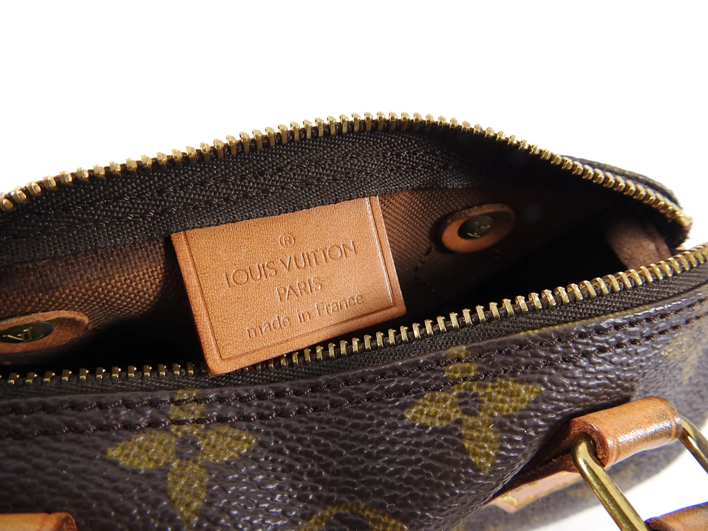 Louis Vuitton Vintage 1992 Monogram Nano Mini Speedy Bag
