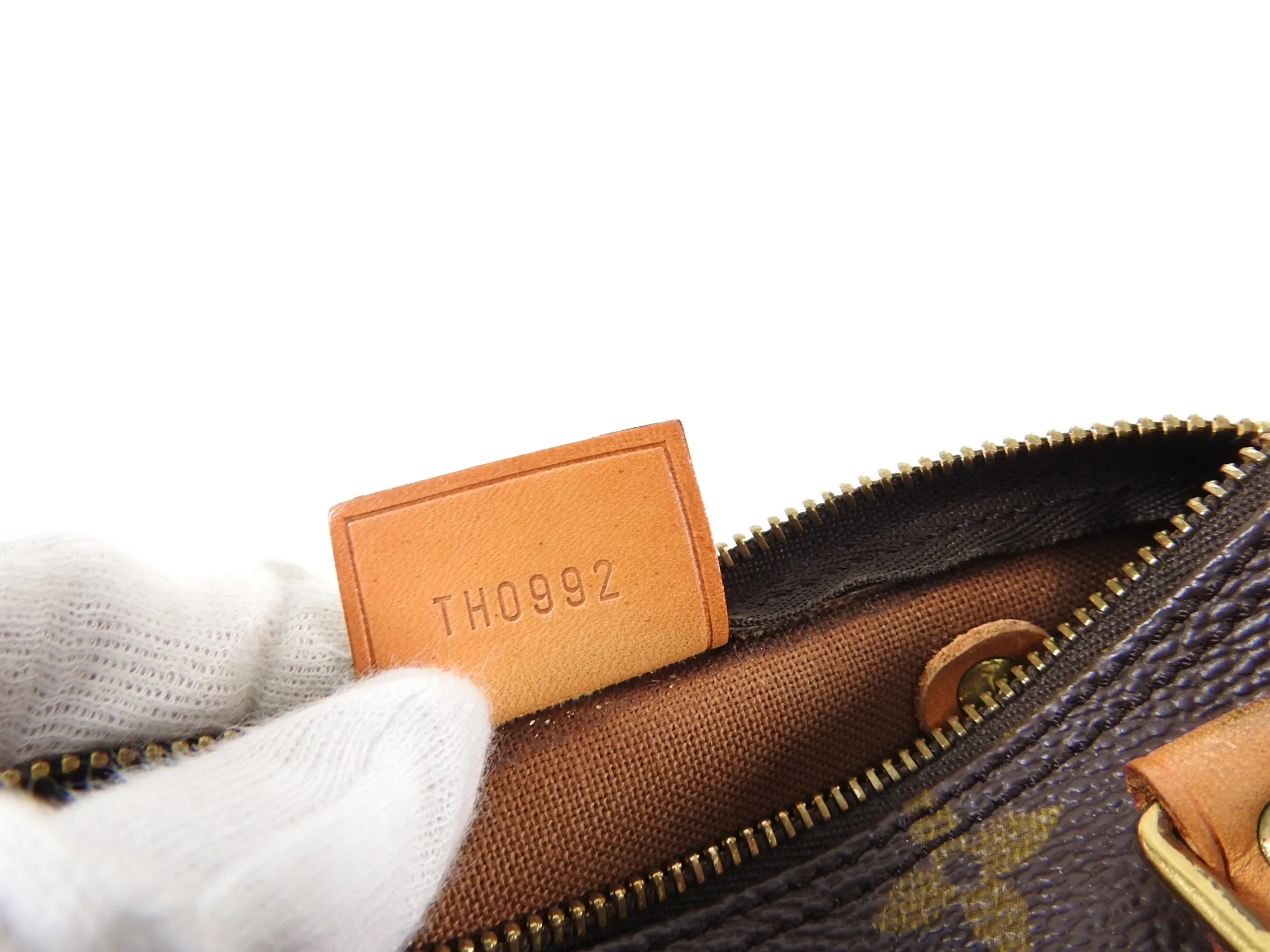 Louis Vuitton Vintage 1992 Monogram Nano Mini Speedy Bag
