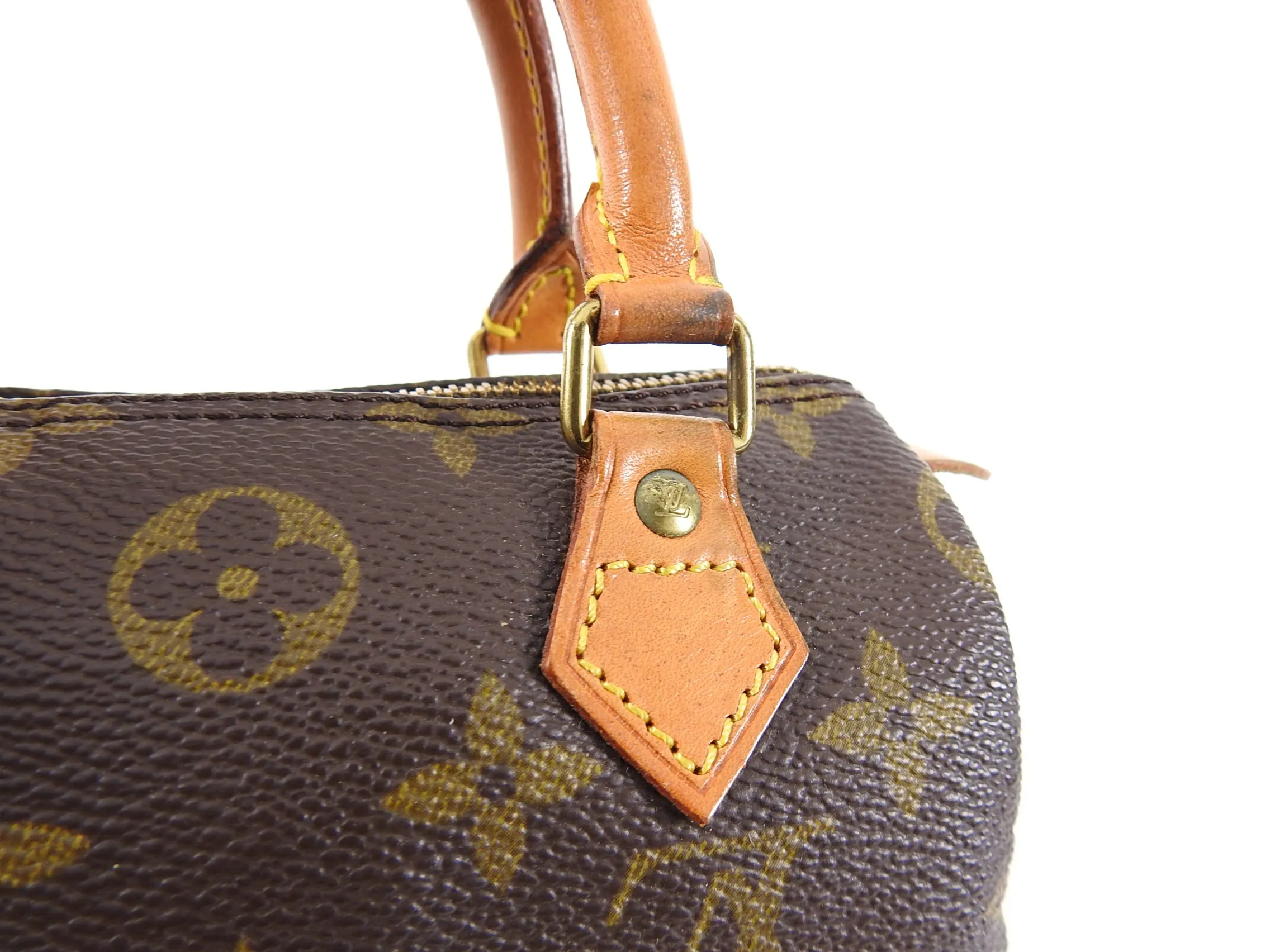 Louis Vuitton Vintage 1992 Monogram Nano Mini Speedy Bag