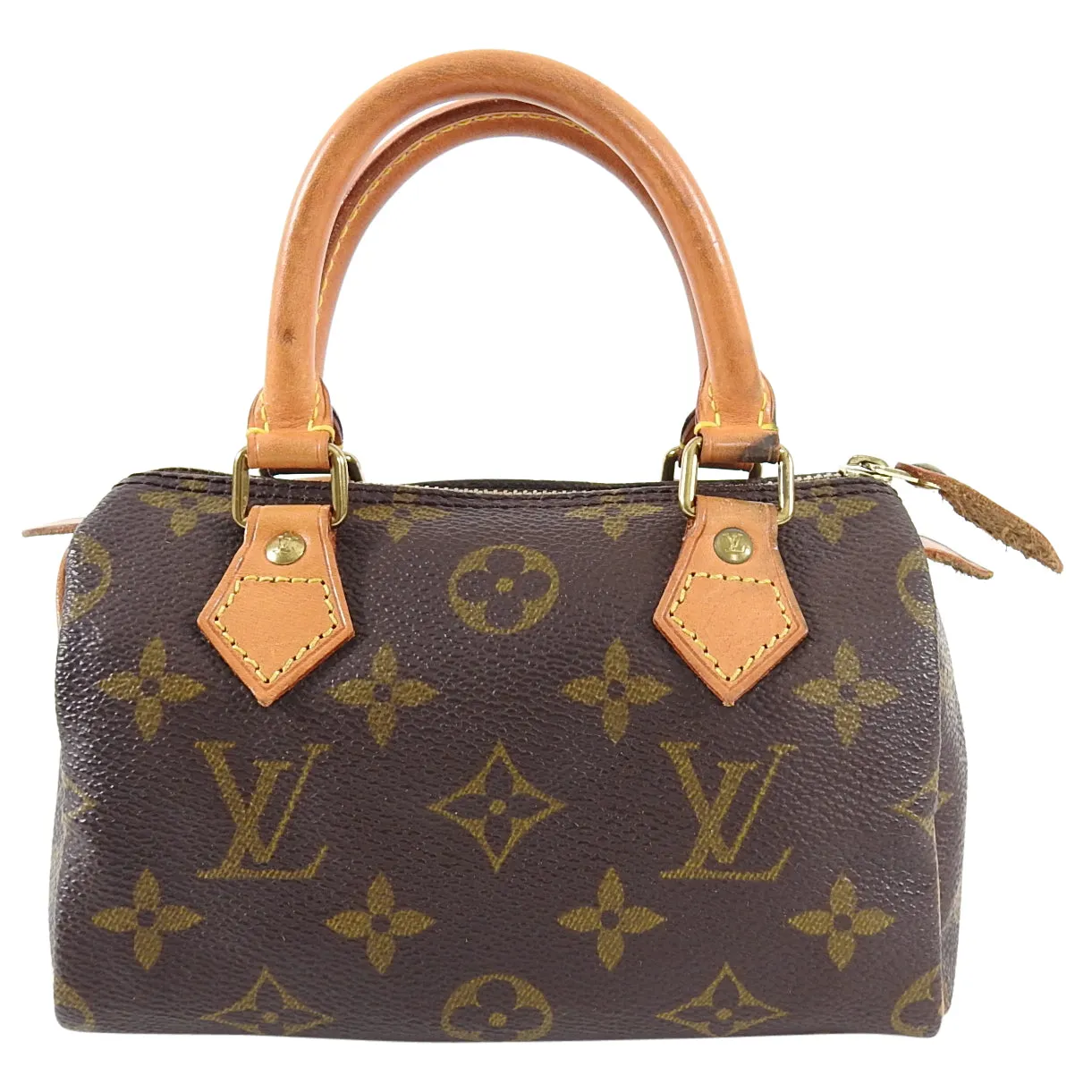 Louis Vuitton Vintage 1992 Monogram Nano Mini Speedy Bag