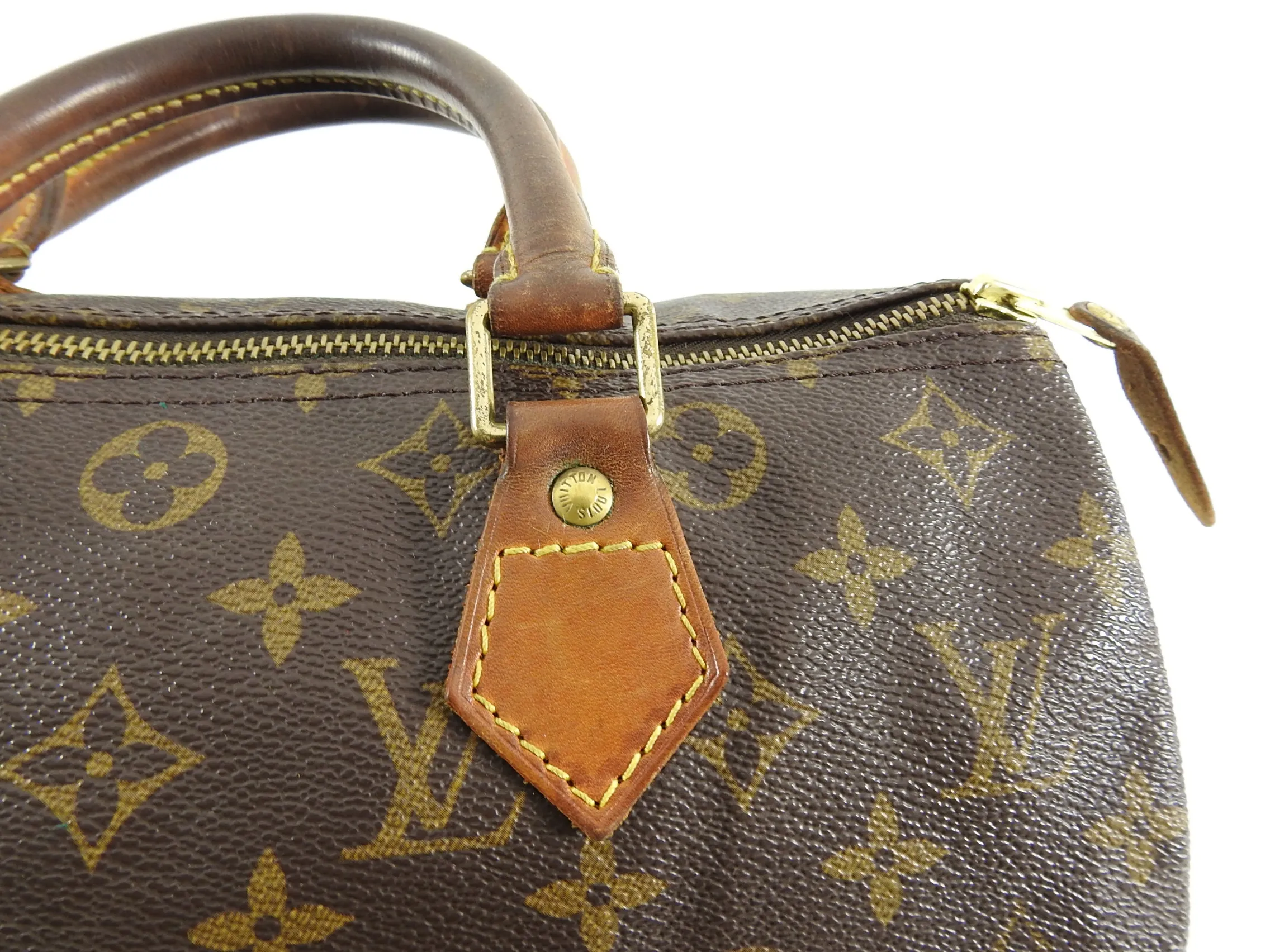 Louis Vuitton Vintage 1996 Monogram Speedy 30 Bag