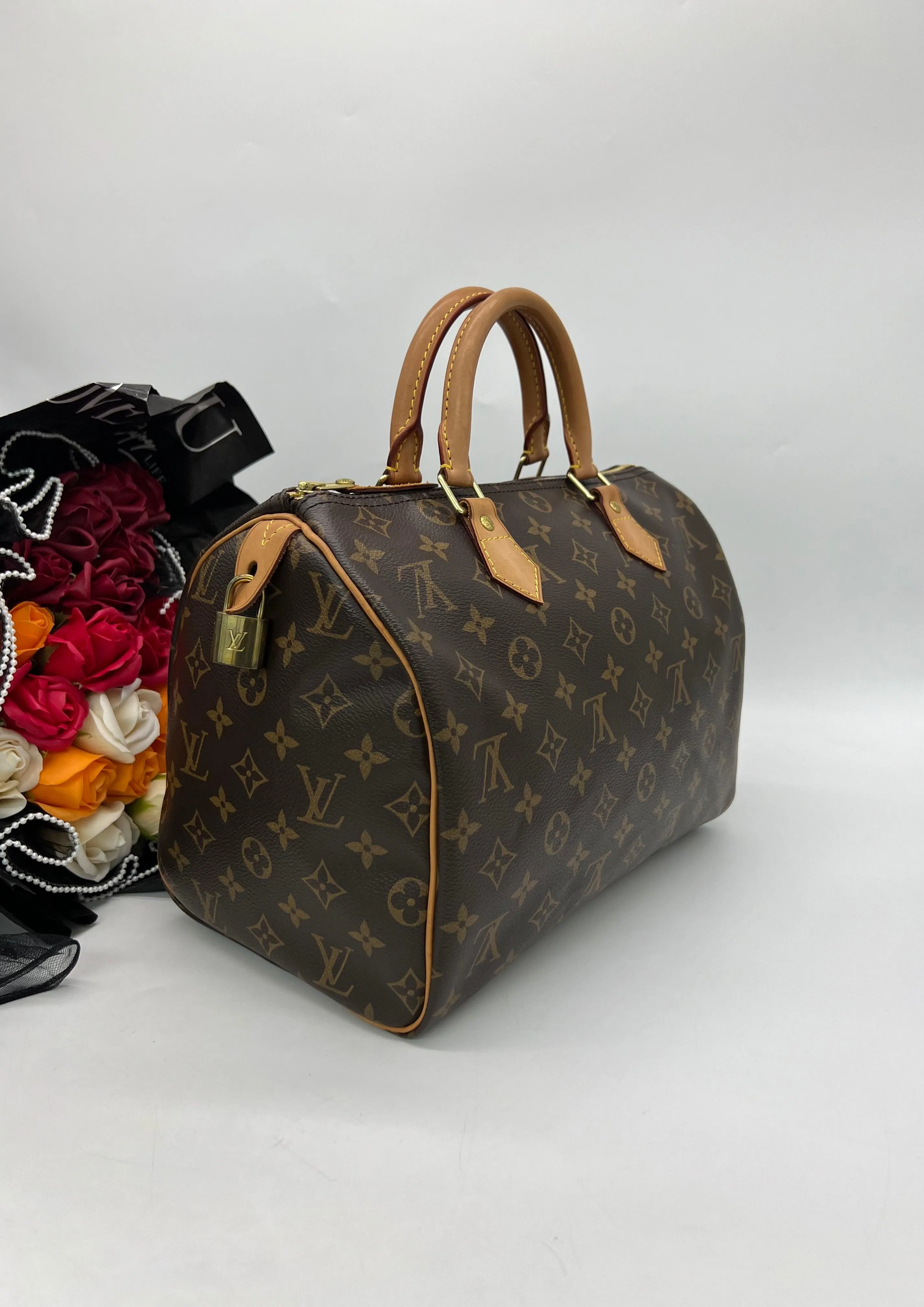 LOUIS VUITTONSpeedy 30 Handbag Bag