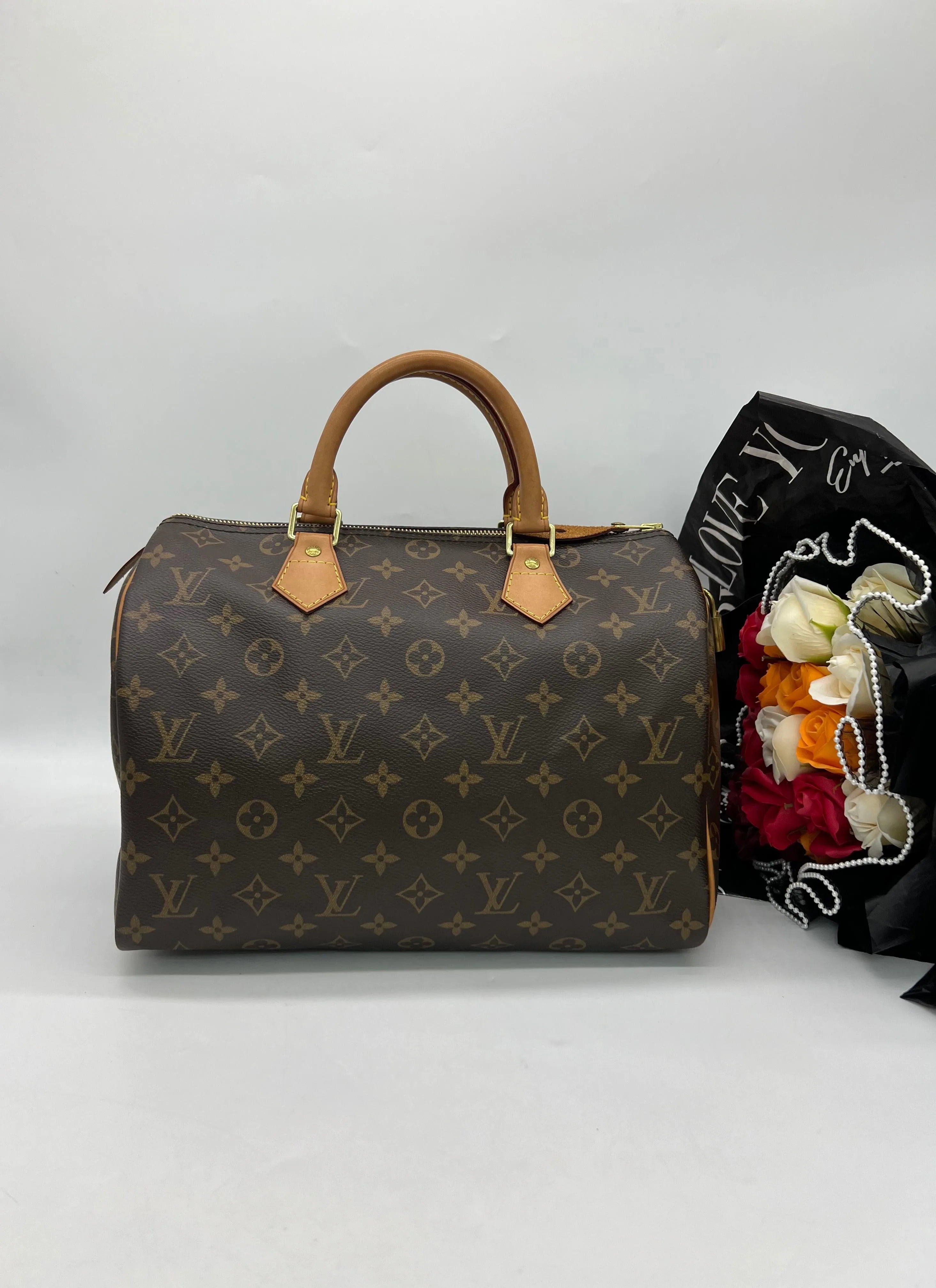 LOUIS VUITTONSpeedy 30 Handbag Bag