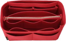 OMYSTYLE Purse Organizer Insert, Felt Tote Bag Organizer Insert with 5 Sizes, Handbag Dividers for Inside Purse, Compatible with Longchamp, Neverful, Speedy and More