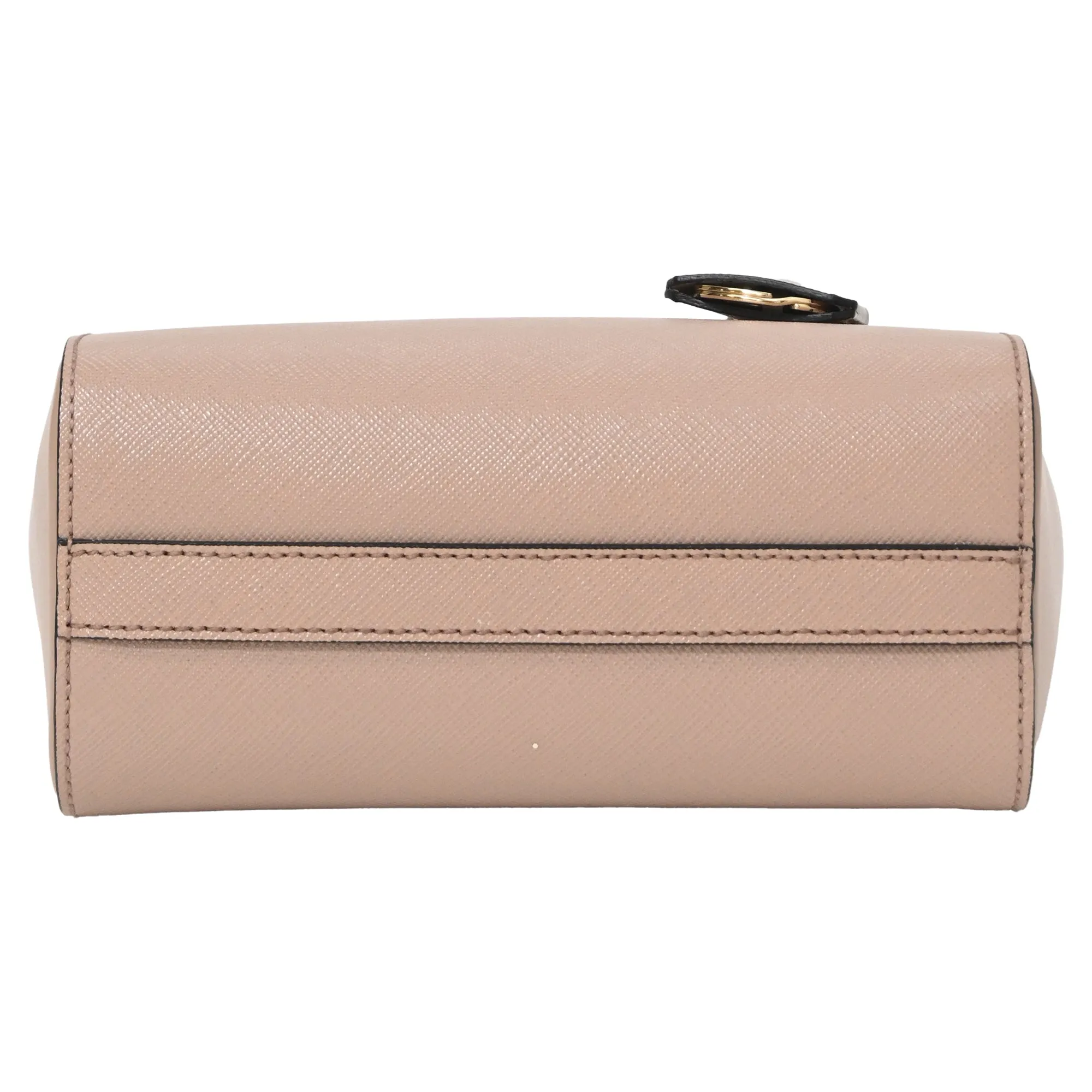 Prada Double Handle Tote in Pink Saffiano Leather