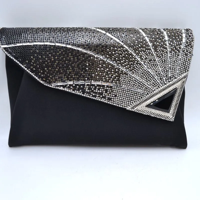 "Sheila" Jeweled Clutch