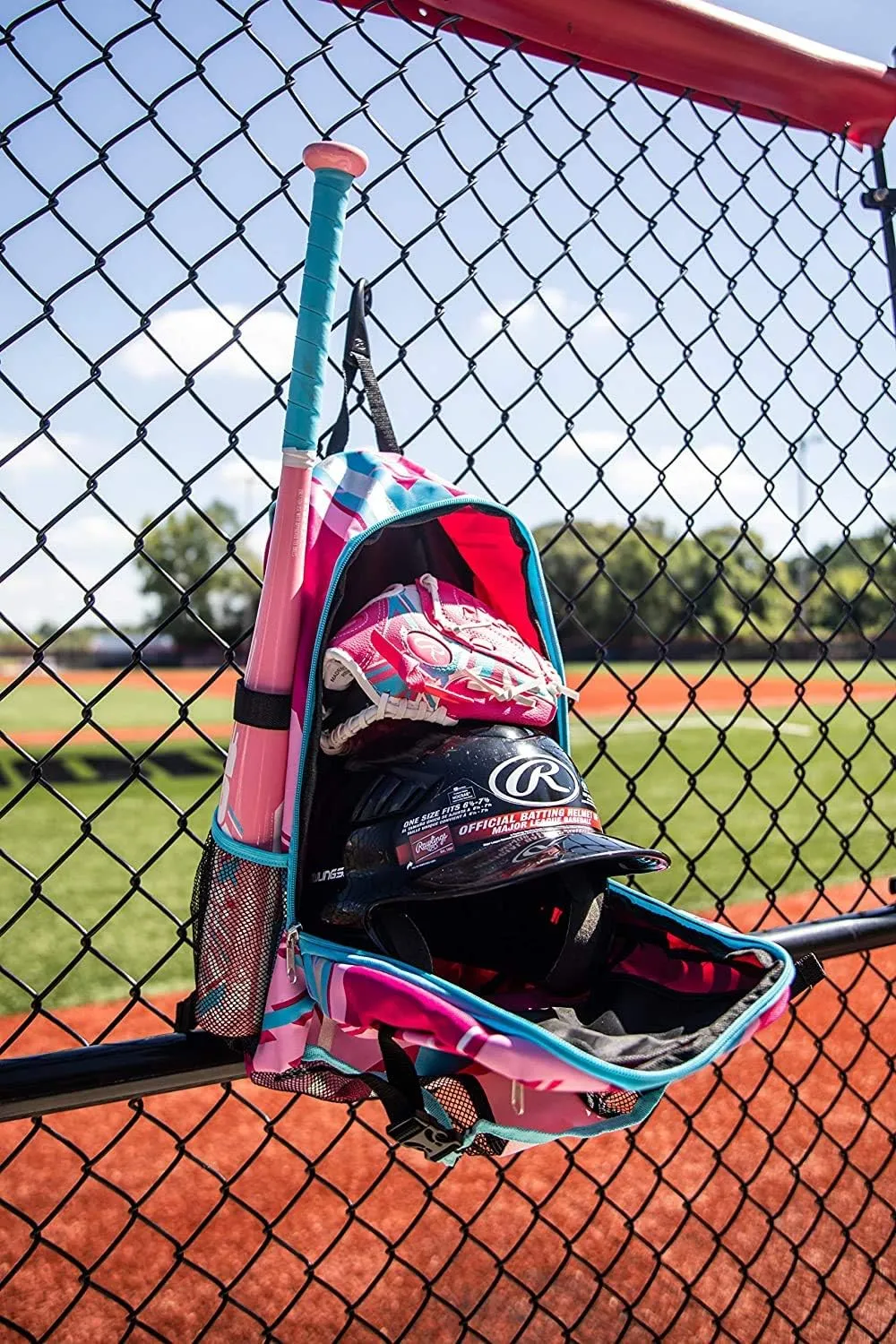 Rawlings | REMIX T-Ball & Youth Backpack Equipment Bag | Baseball/Softball | Multiple Colors