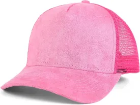 Suede Mesh Back Baseball Caps for Men Women Trendy Trucker Hats Dad Hat Sports Hat Breathable Snapback Hats 2025