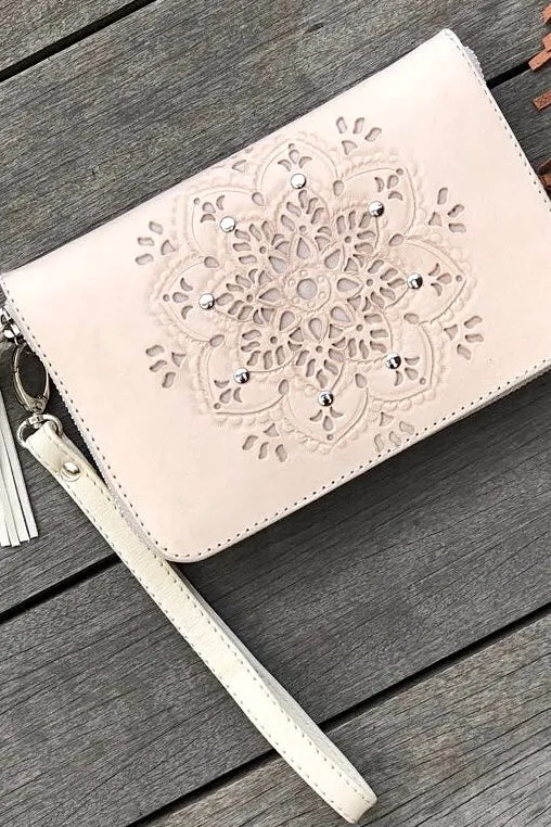 SUMMER ZIP WALLET NATURAL