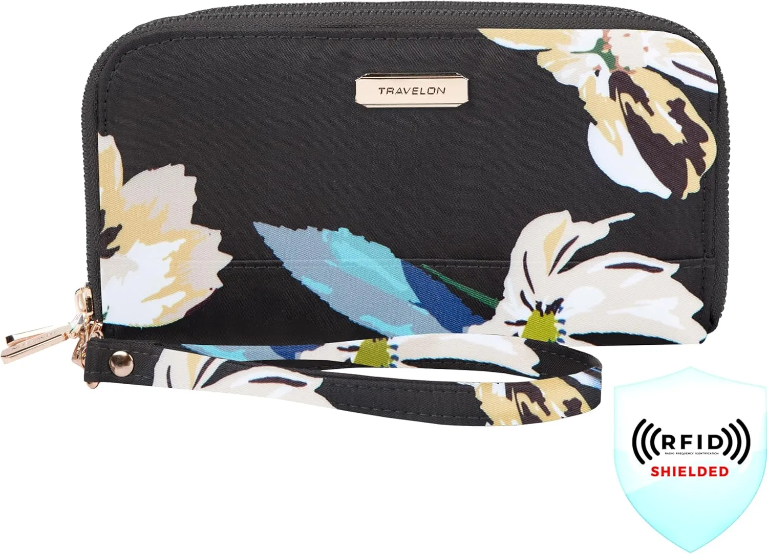 Travelon RFID Blocking Double Zip Wallet